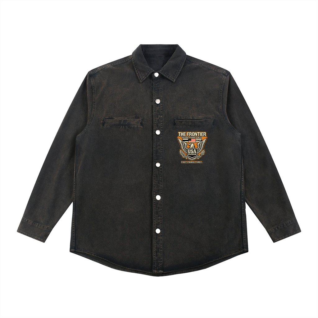 Denim Vintage Washed Heavyweight Jacket