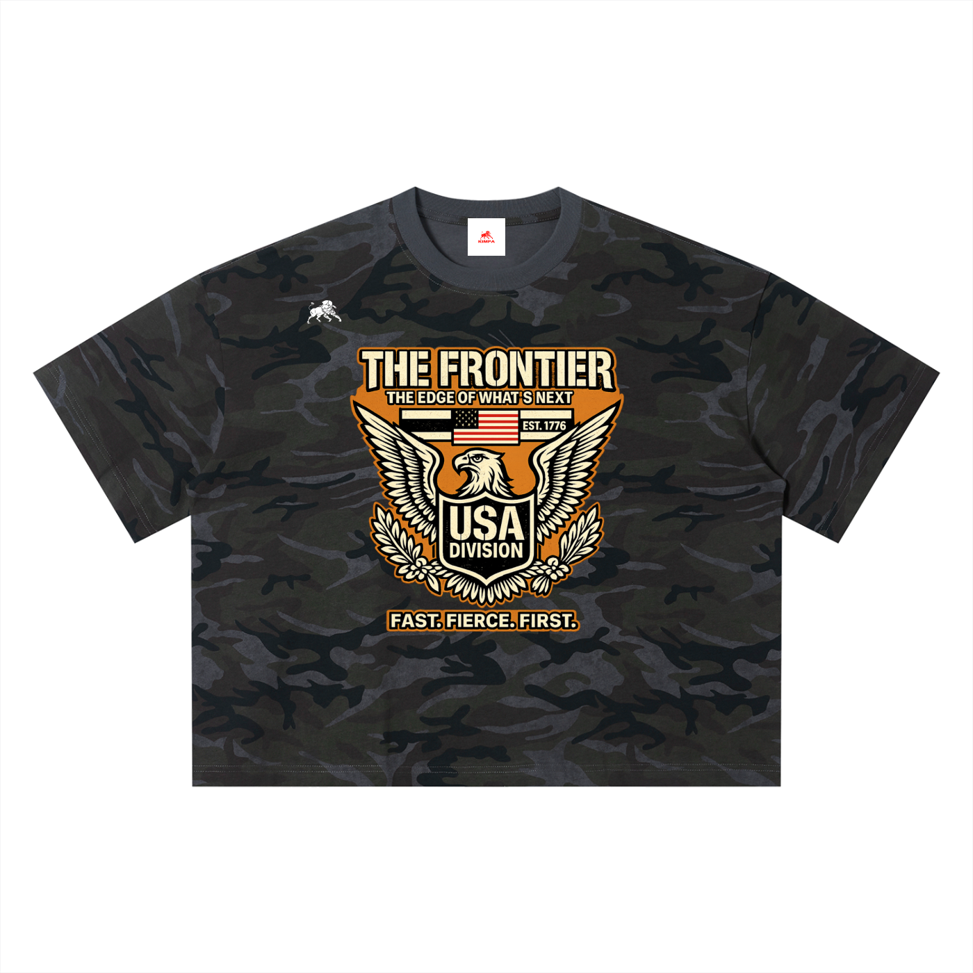 Unisex Camo Boxy T-Shirt