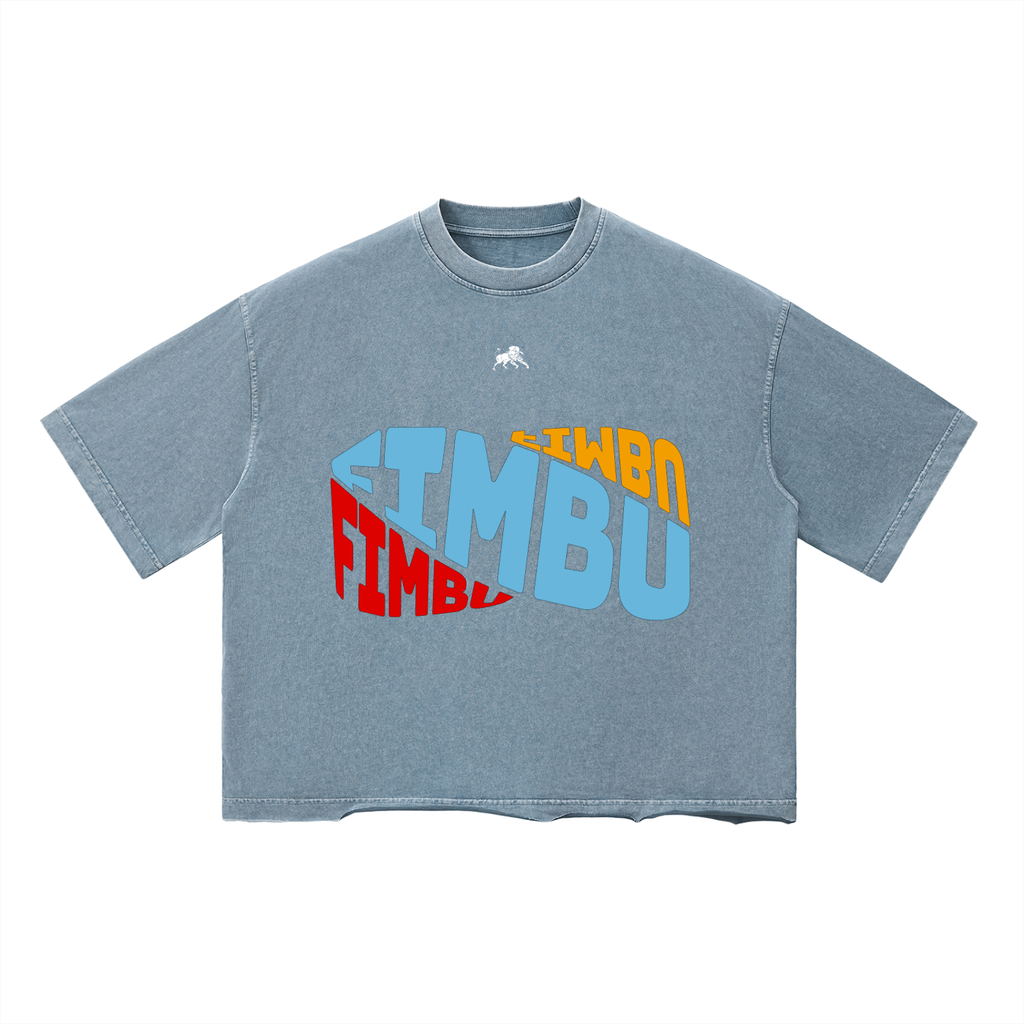 Unisex Vintage Wash Boxy T-Shirt