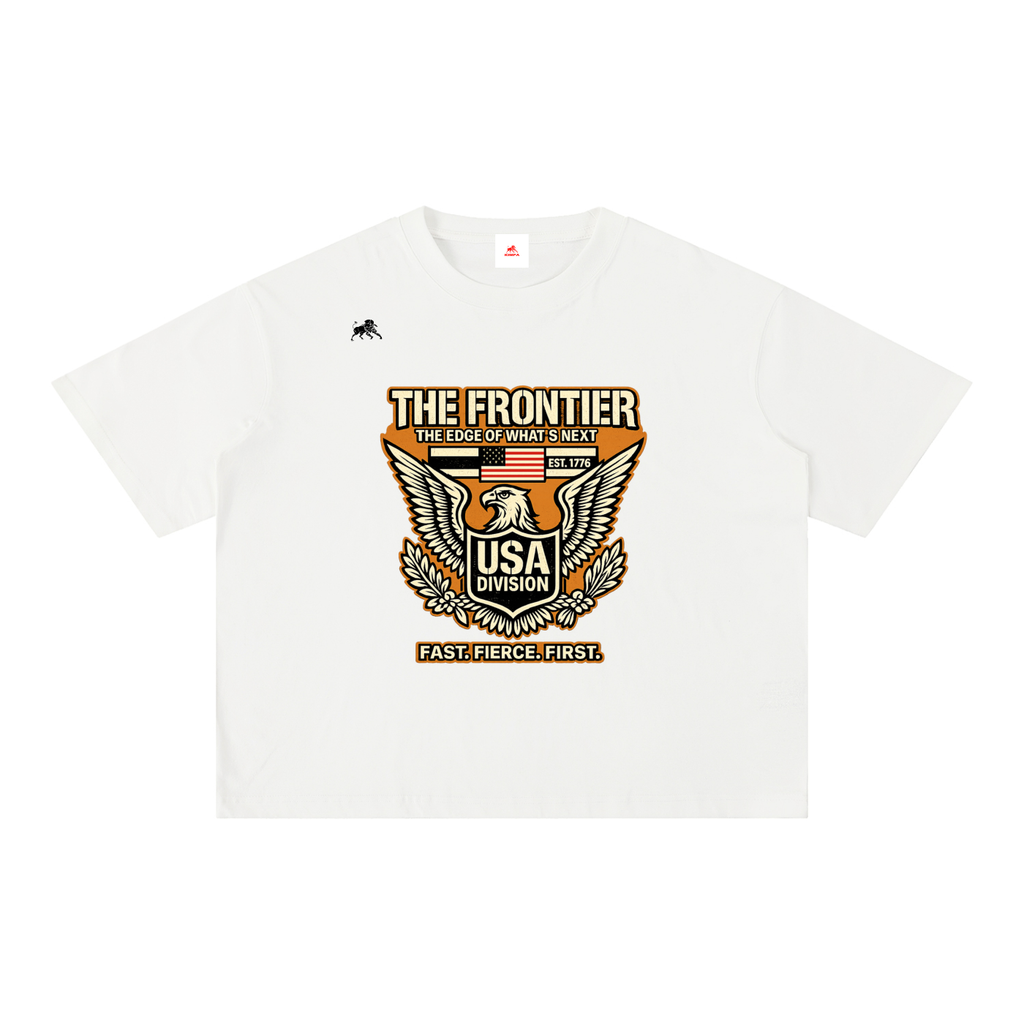 Mineral Wash Boxy Cotton T-Shirt