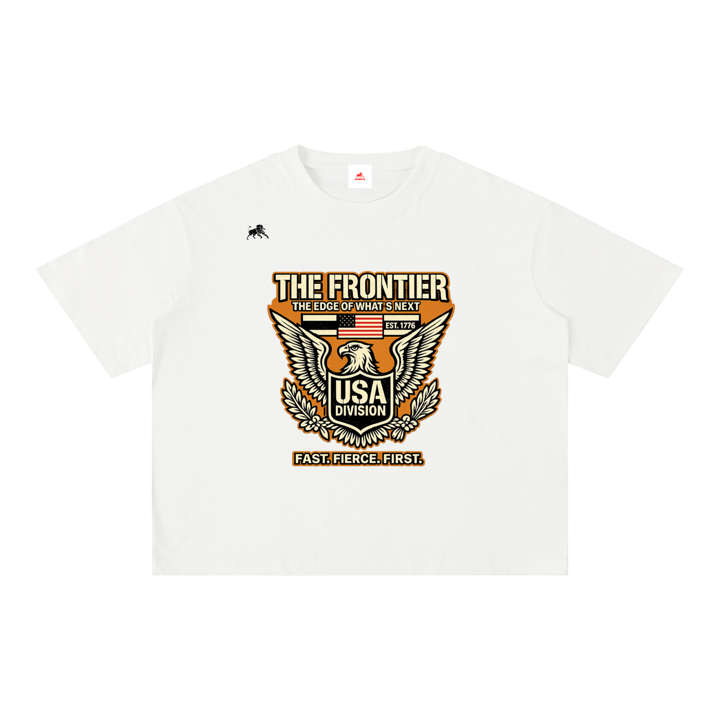 Mineral Wash Boxy Cotton T-Shirt