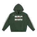 Side Stripe Drop-Shoulder Hoodie