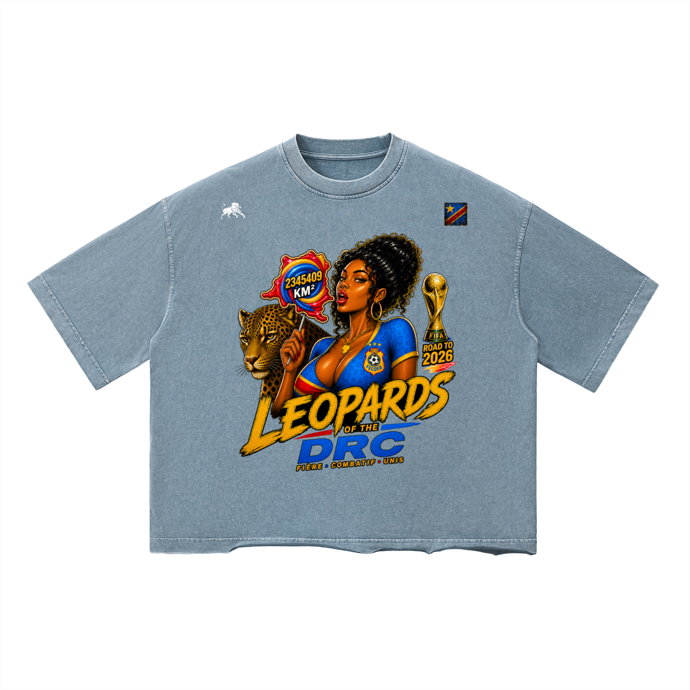 Unisex Vintage Wash Boxy T-Shirt