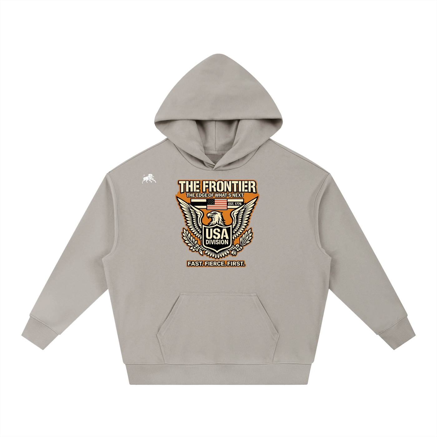 Essential Boxy Heavyweight Drop-Shoulder Hoodie