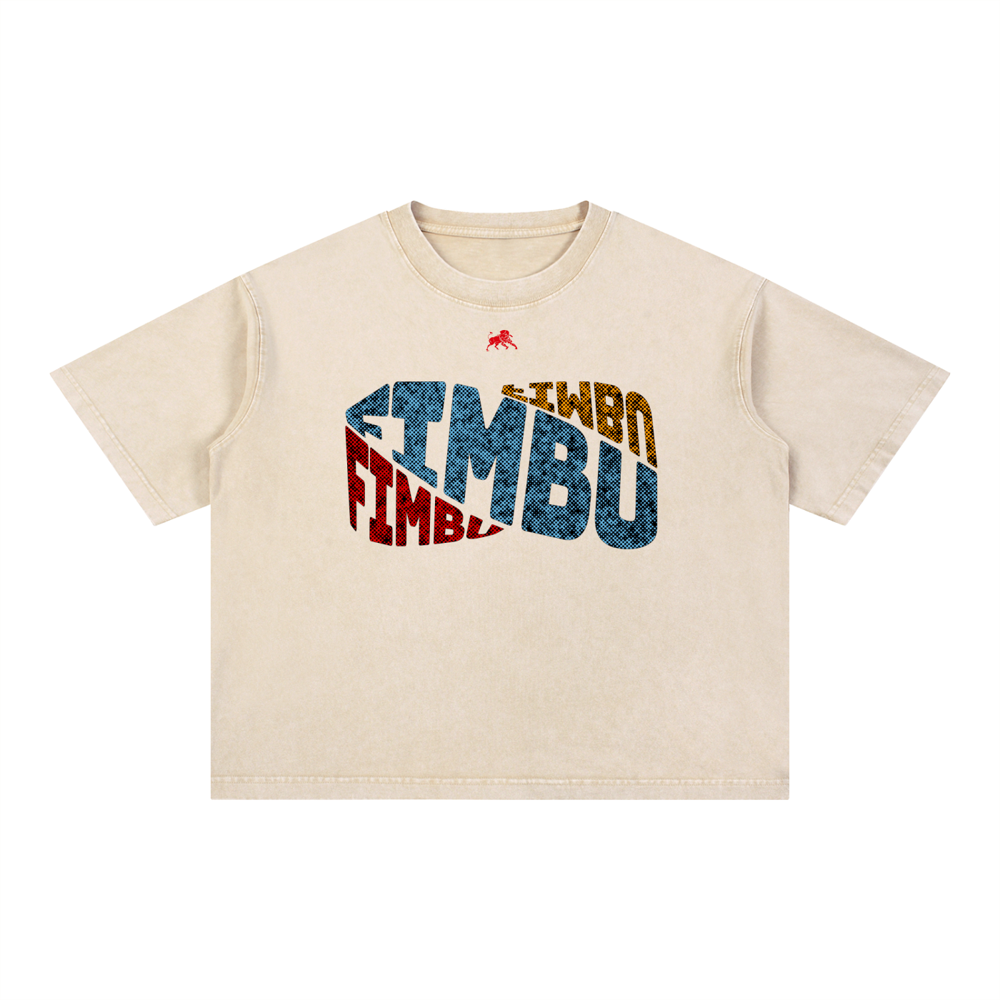 Mineral Wash Boxy Cotton T-Shirt