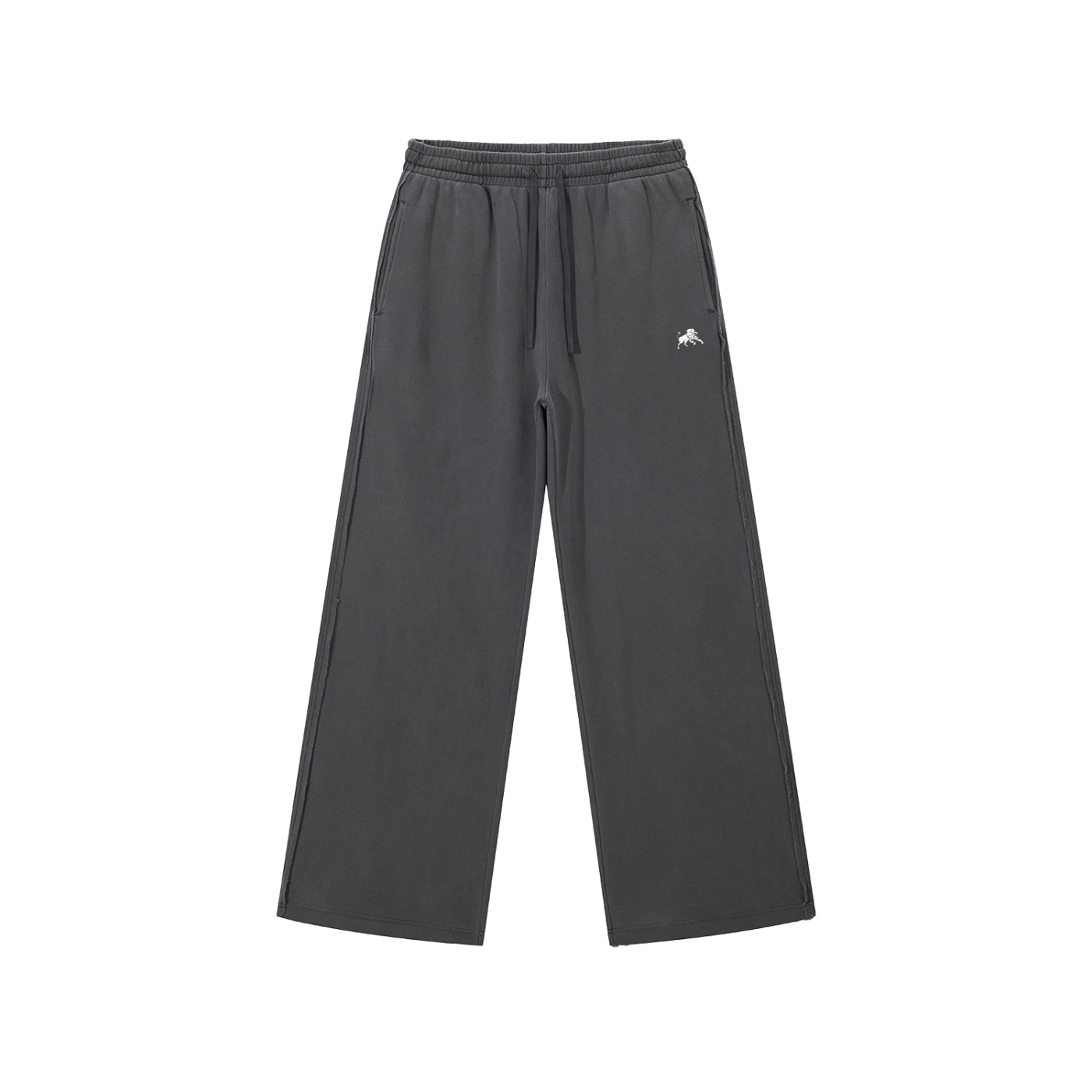 Snow Washed Raw Edge Sweatpants