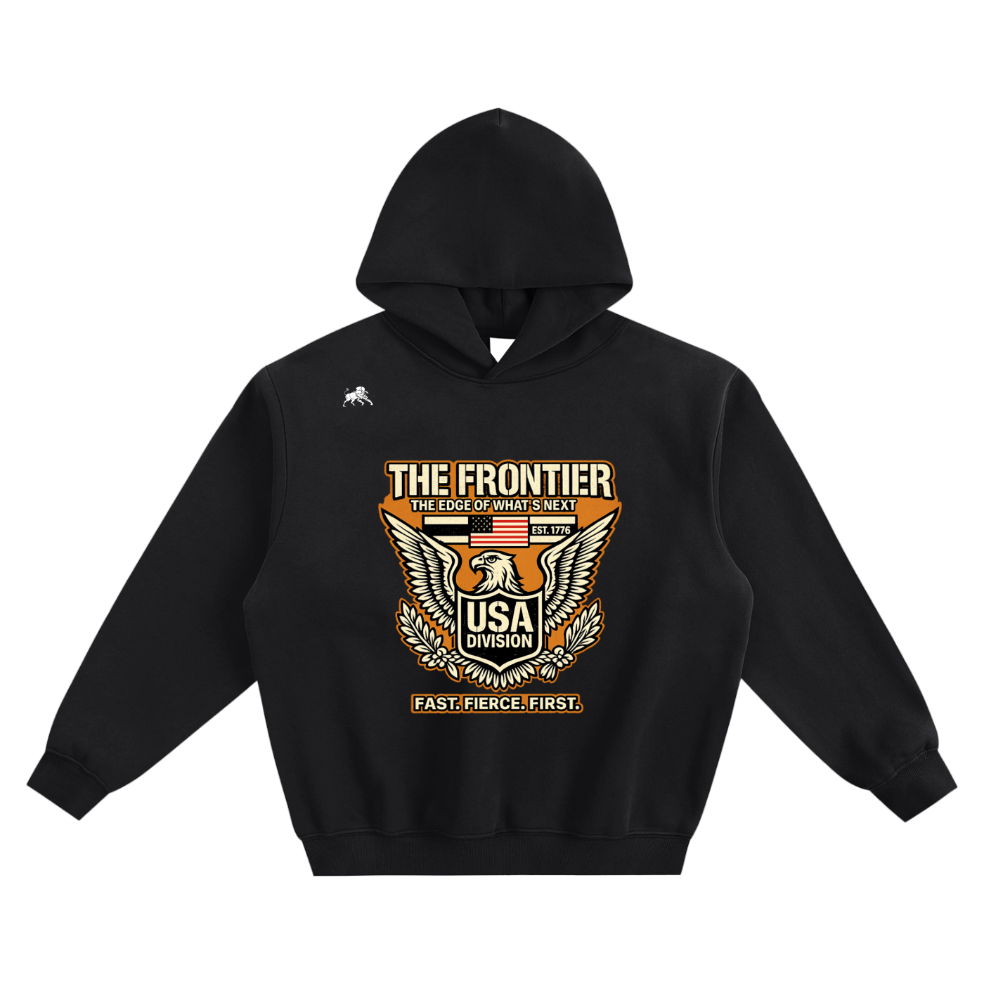 Fleeced Boxy Hoodie