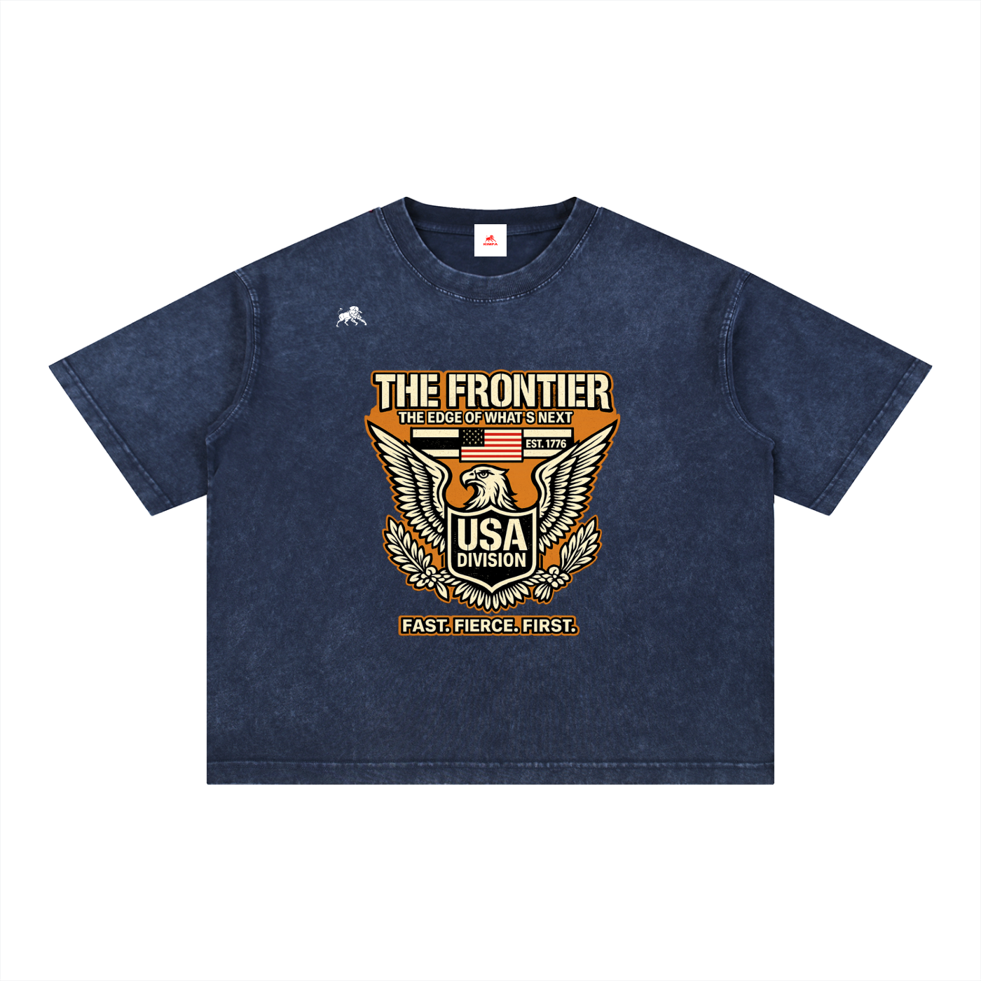 Mineral Wash Boxy Cotton T-Shirt
