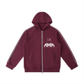 Heavyweight Raglan Sleeve Zip Hoodie
