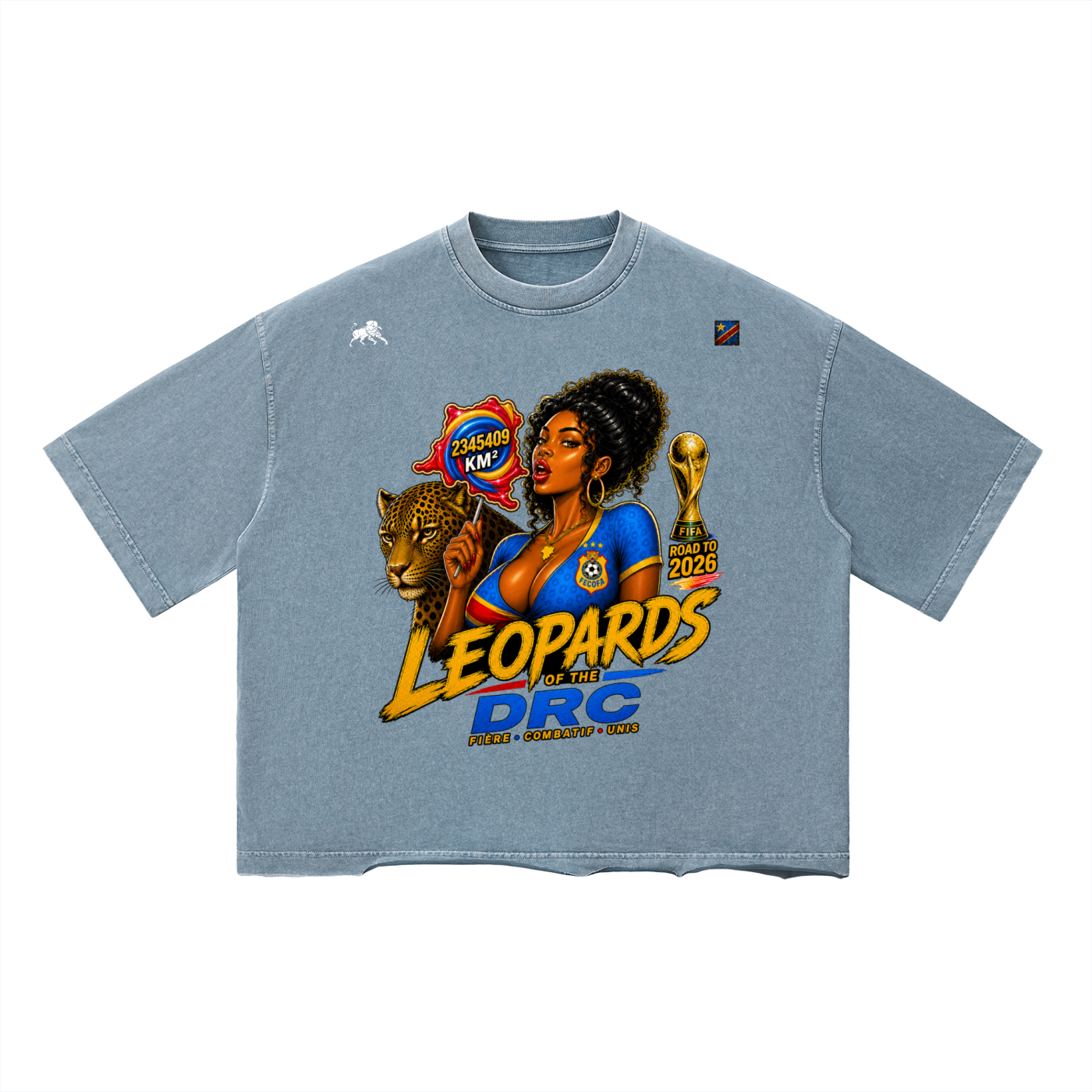 Unisex Vintage Wash Boxy T-Shirt