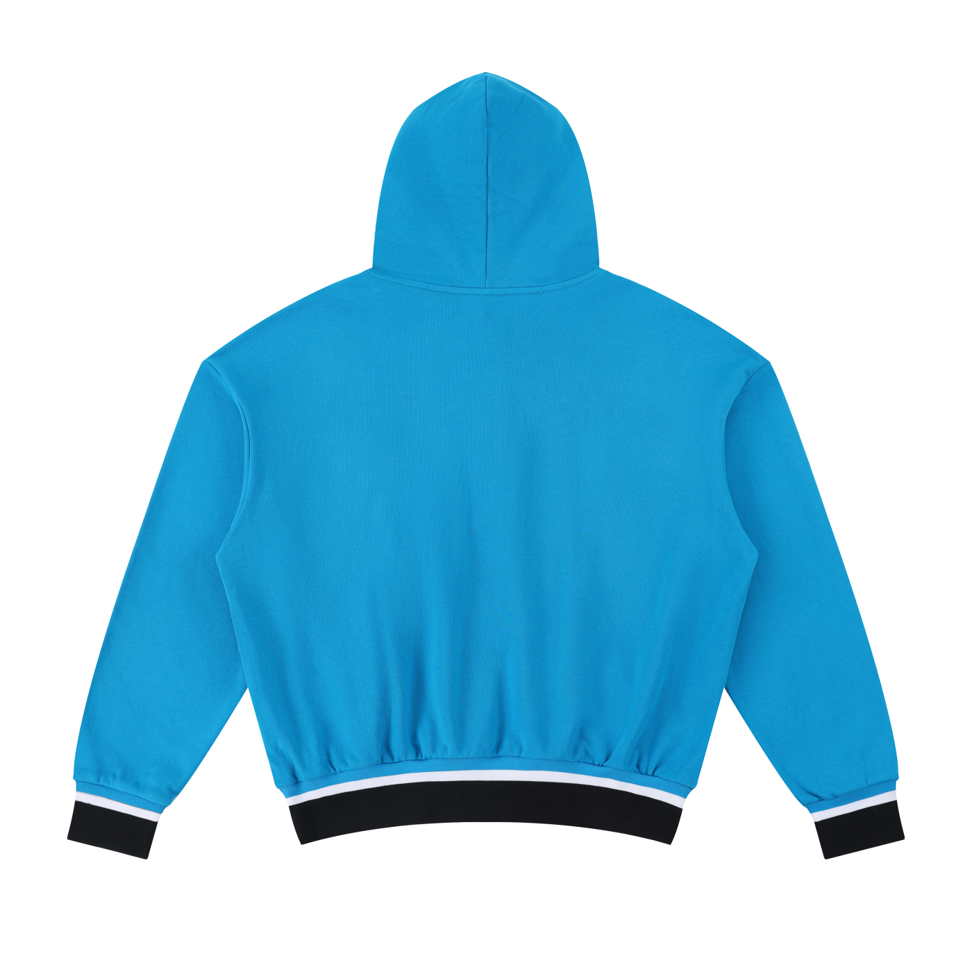 Unisex Oversized Color Block Boxy Hoodie