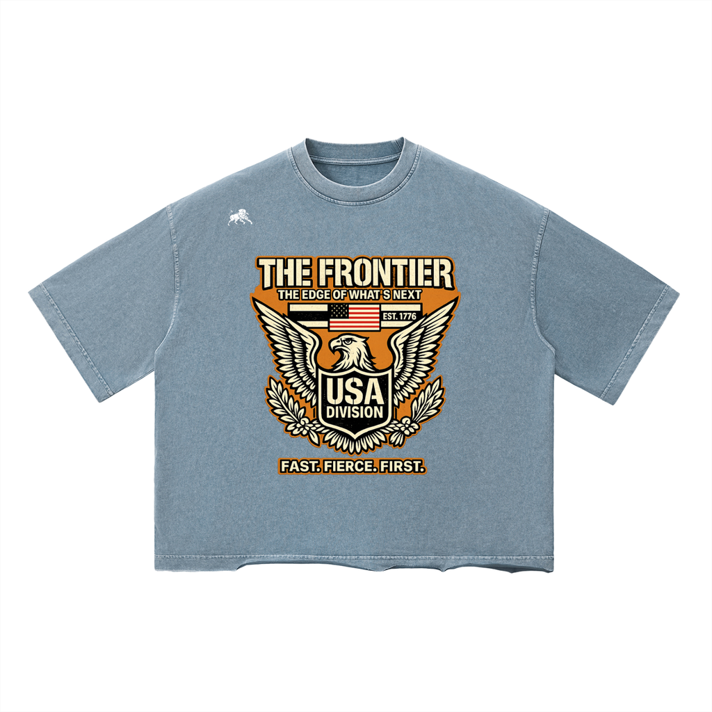 Unisex Vintage Wash Boxy T-Shirt