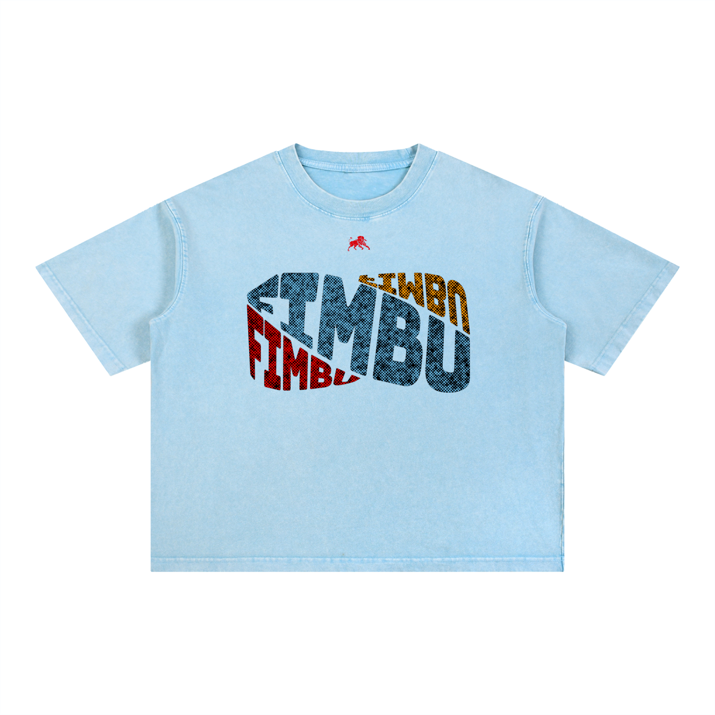 Mineral Wash Boxy Cotton T-Shirt