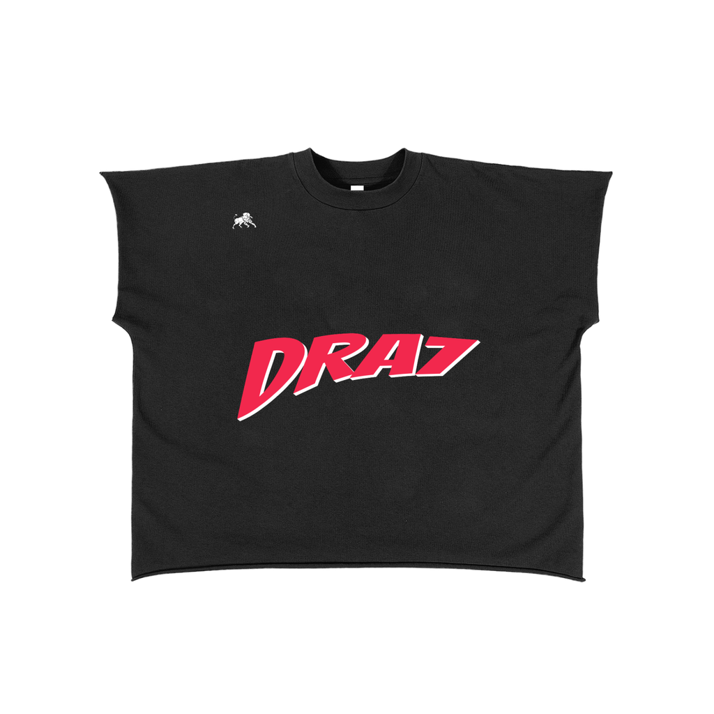 Raw Edge Boxy Non-Shrink T-Shirt