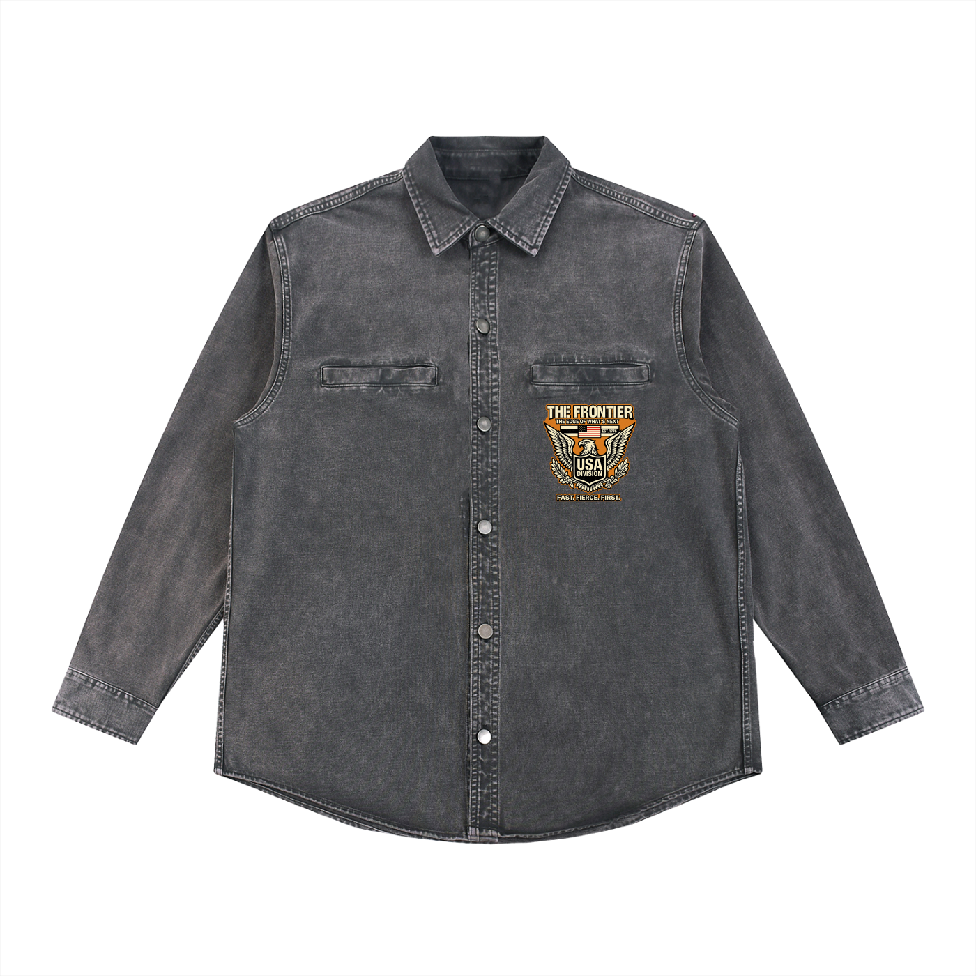 Denim Vintage Washed Heavyweight Jacket