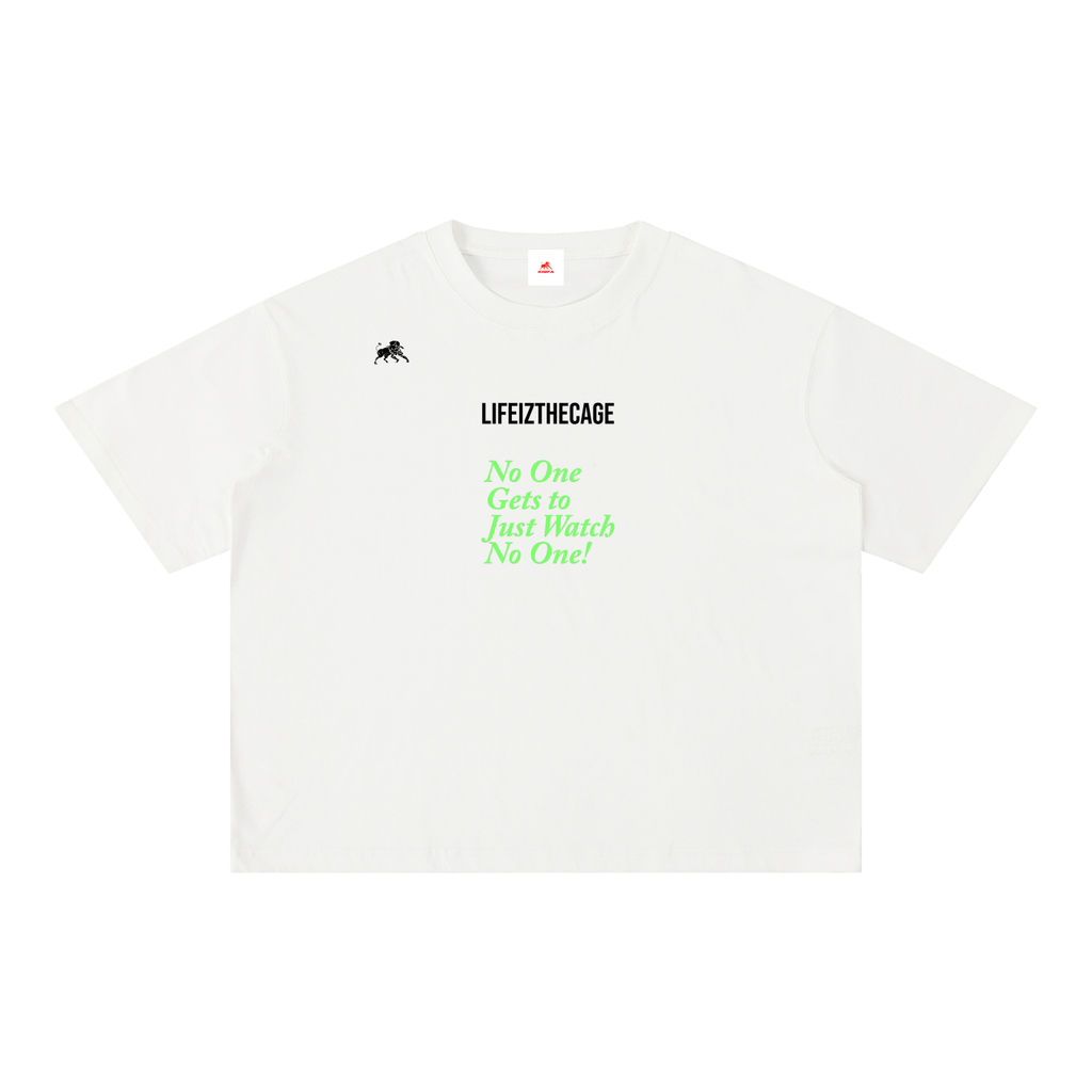 Mineral Wash Boxy Cotton T-Shirt
